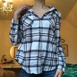 cute button up flannel